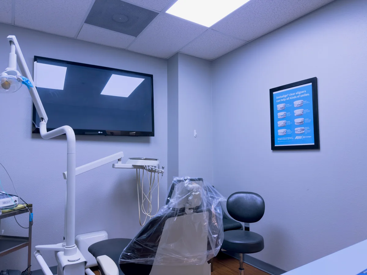 Treatment room at Arlington Dental Associates